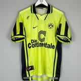1996/97 DORTMUND HOME SHIRT (M) NIKE