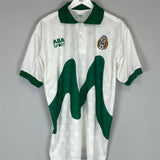 1995 MEXICO RAUL #6 AWAY SHIRT (L) ABA SPORT