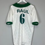 1995 MEXICO RAUL #6 AWAY SHIRT (L) ABA SPORT