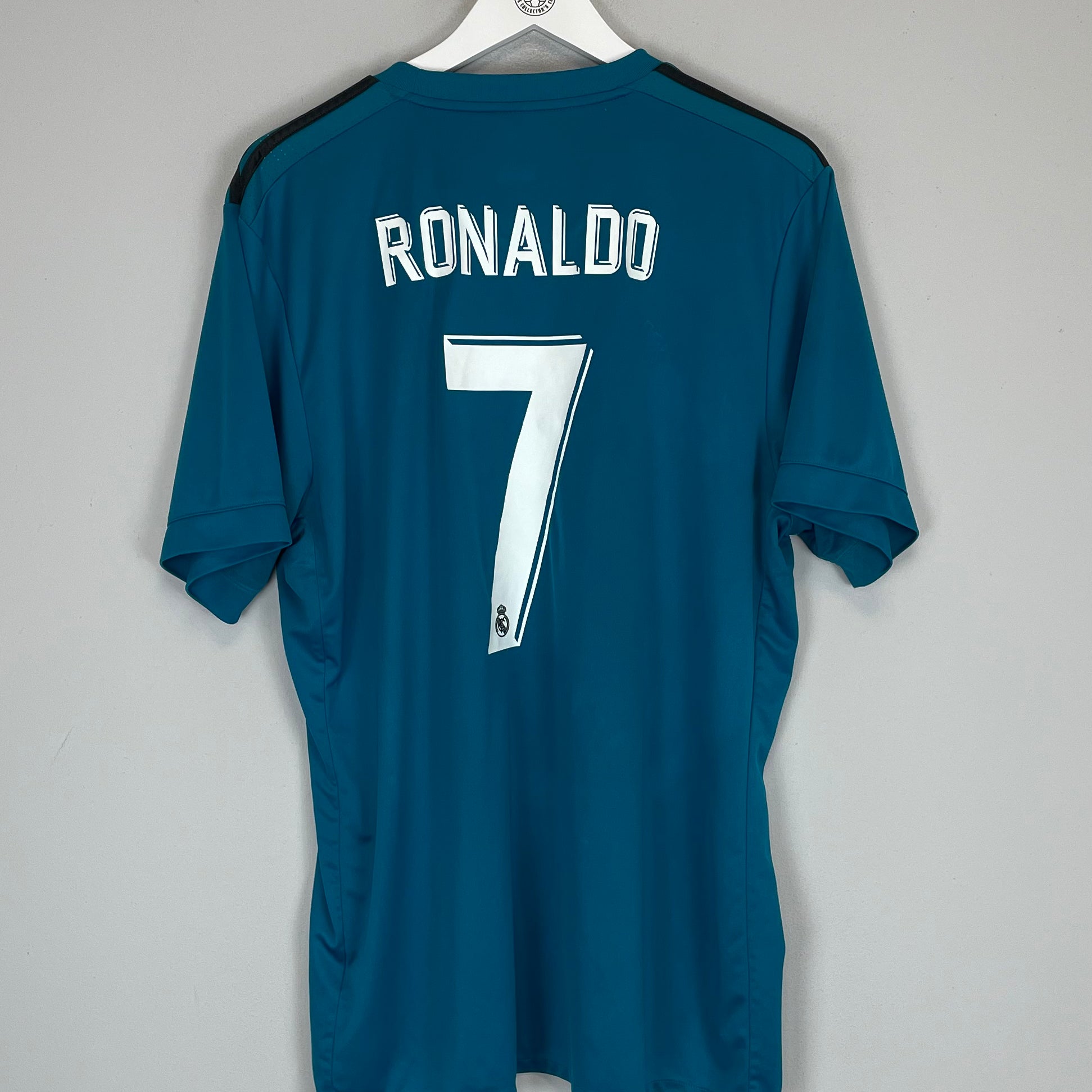 Shop 2017/18 REAL MADRID RONALDO #7 THIRD SHIRT (XL) ADIDAS, classic football shirts, vintage football shirts & retro soccer jerseys at Cult Kits
