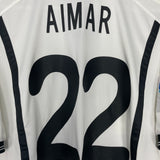 Shop 2000/01 VALENCIA AIMAR #22 HOME SHIRT (M) NIKE, classic football shirts, vintage football shirts & retro soccer jerseys at Cult Kits