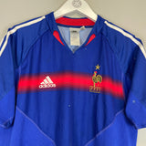 2004/05 FRANCE HOME SHIRT (M) ADIDAS
