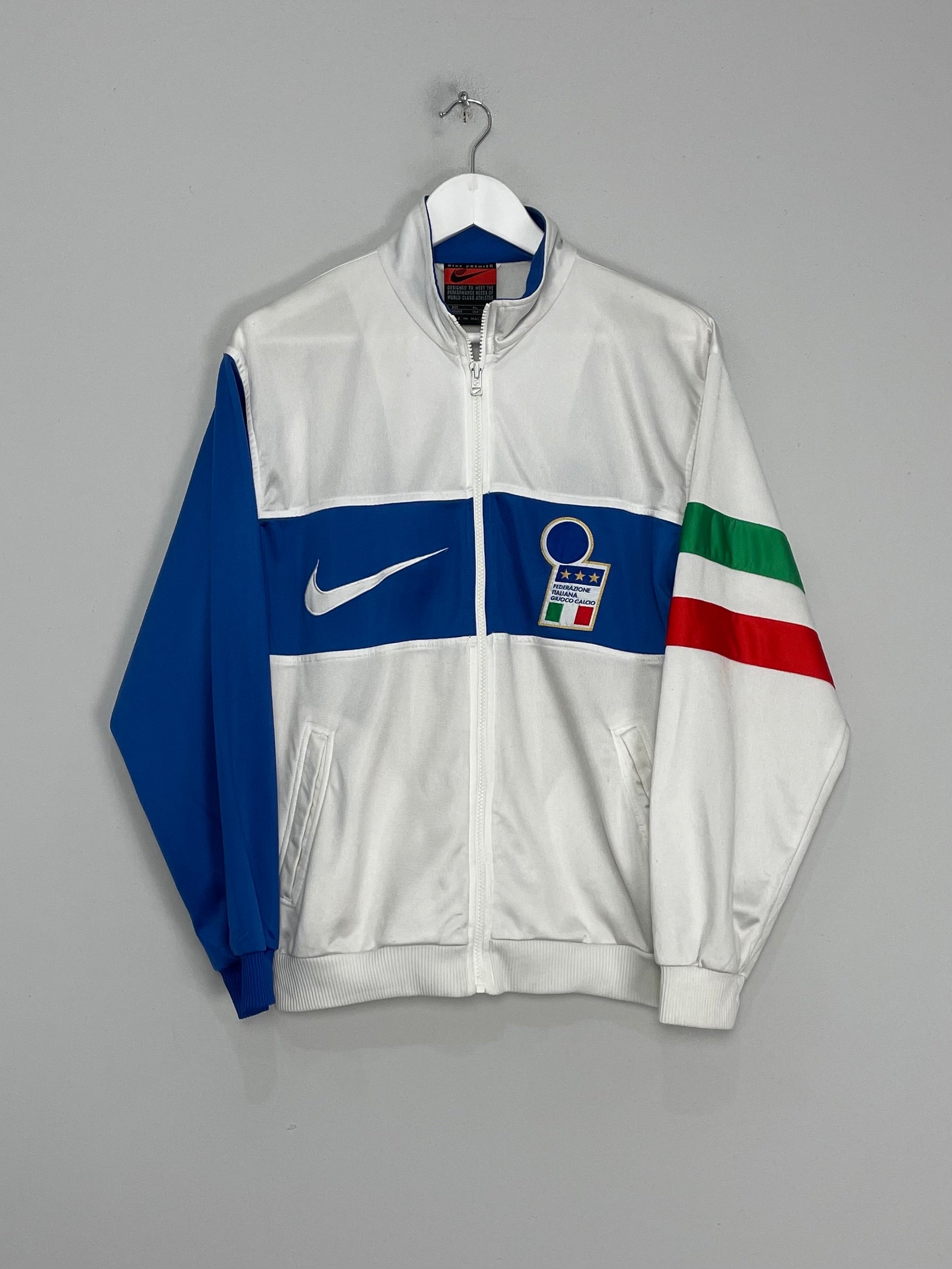 Shop 1994/96 ITALY TRACK JACKET (XL) NIKE, classic football shirts, vintage football shirts & retro soccer jerseys at Cult Kits