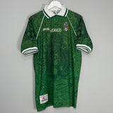 Shop 1999 MEXICO HOME SHIRT (XL) GARCIS, classic football shirts, vintage football shirts & retro soccer jerseys at Cult Kits