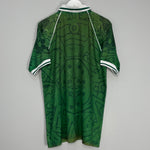 Shop 1999 MEXICO HOME SHIRT (XL) GARCIS, classic football shirts, vintage football shirts & retro soccer jerseys at Cult Kits