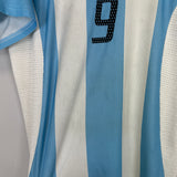 2002/04 ARGENTINA BATISTUTA #9 HOME SHIRT (L) ADIDAS