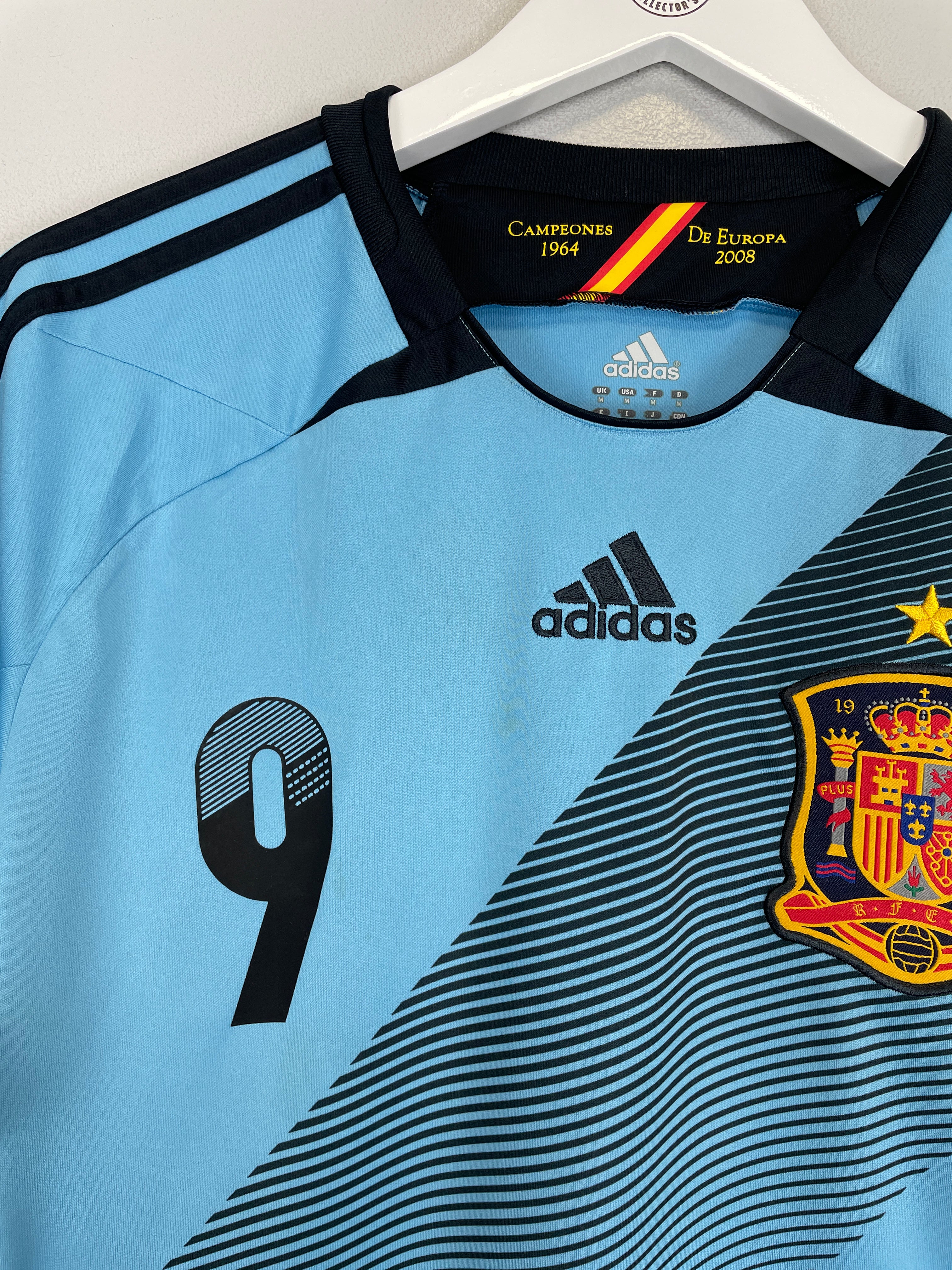 Shop 2012/13 SPAIN TORRES #9 AWAY SHIRT (M) ADIDAS, classic football shirts, vintage football shirts & retro soccer jerseys at Cult Kits