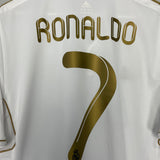 Shop 2011/12 REAL MADRID RONALDO #7 HOME SHIRT (XL) ADIDAS, classic football shirts, vintage football shirts & retro soccer jerseys at Cult Kits