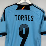 Shop 2012/13 SPAIN TORRES #9 AWAY SHIRT (M) ADIDAS, classic football shirts, vintage football shirts & retro soccer jerseys at Cult Kits