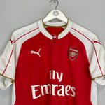 Shop 2015/16 ARSENAL OZIL #11 HOME SHIRT (L) PUMA, classic football shirts, vintage football shirts & retro soccer jerseys at Cult Kits