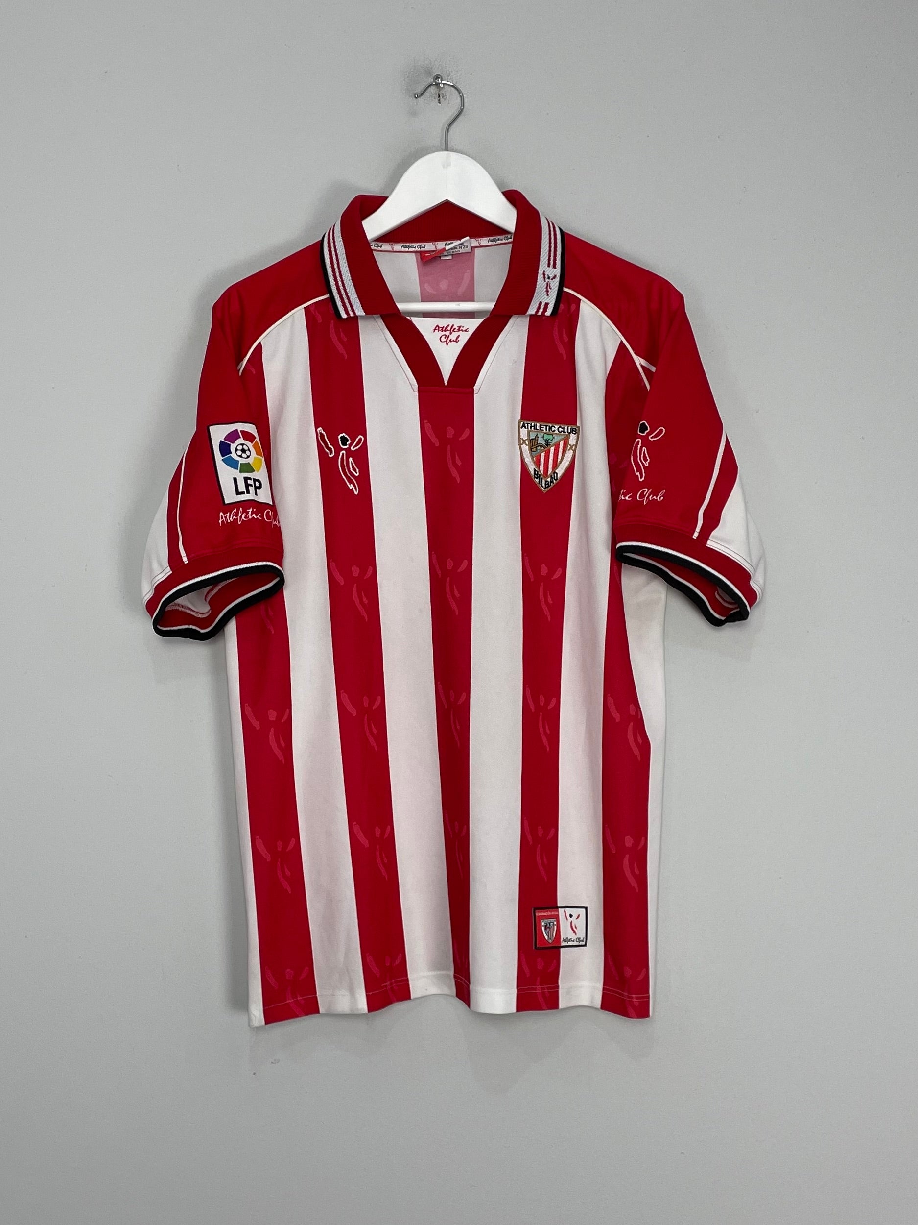 Shop 2001/04 ATHLETIC BILBAO HOME SHIRT (L) KELME, classic football shirts, vintage football shirts & retro soccer jerseys at Cult Kits