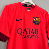 Shop 2014/15 BARCELONA MESSI #10 *BNWT* AWAY SHIRT (S) NIKE, classic football shirts, vintage football shirts & retro soccer jerseys at Cult Kits