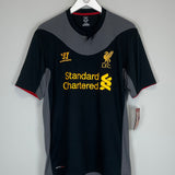 Shop 2012/13 LIVERPOOL SUAREZ #7 *BNWT* AWAY SHIRT (L) WARRIOR, classic football shirts, vintage football shirts & retro soccer jerseys at Cult Kits