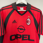 Shop 2001/02 AC MILAN MALDINI #3 THIRD SHIRT (M) ADIDAS, classic football shirts, vintage football shirts & retro soccer jerseys at Cult Kits