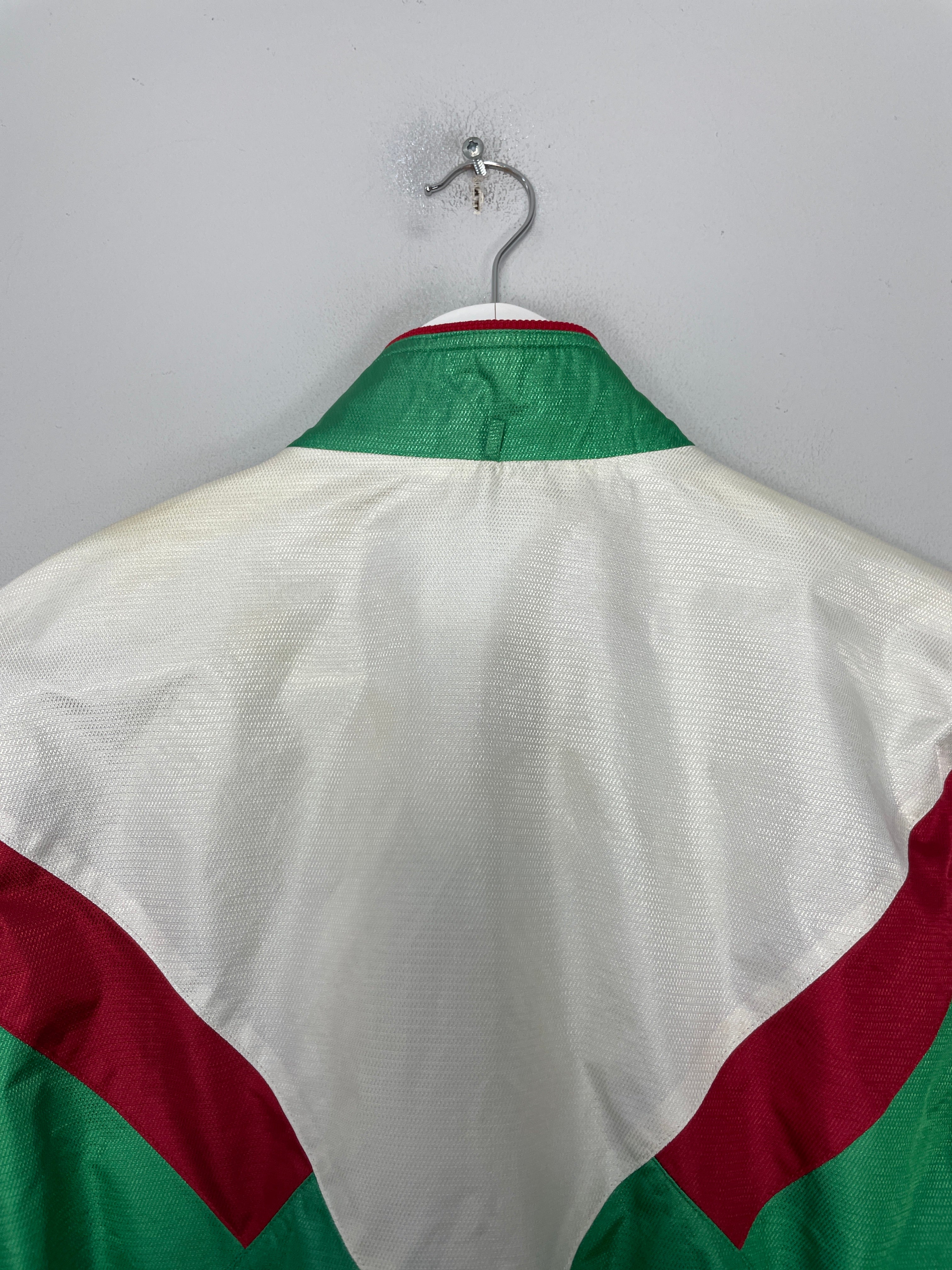 Shop 1994/96 JEF UNITED TRACK JACKET (L) MIZUNO, classic football shirts, vintage football shirts & retro soccer jerseys at Cult Kits