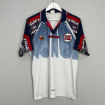 Shop 1997/98 NORWAY AWAY SHIRT (M) UMBRO, classic football shirts, vintage football shirts & retro soccer jerseys at Cult Kits
