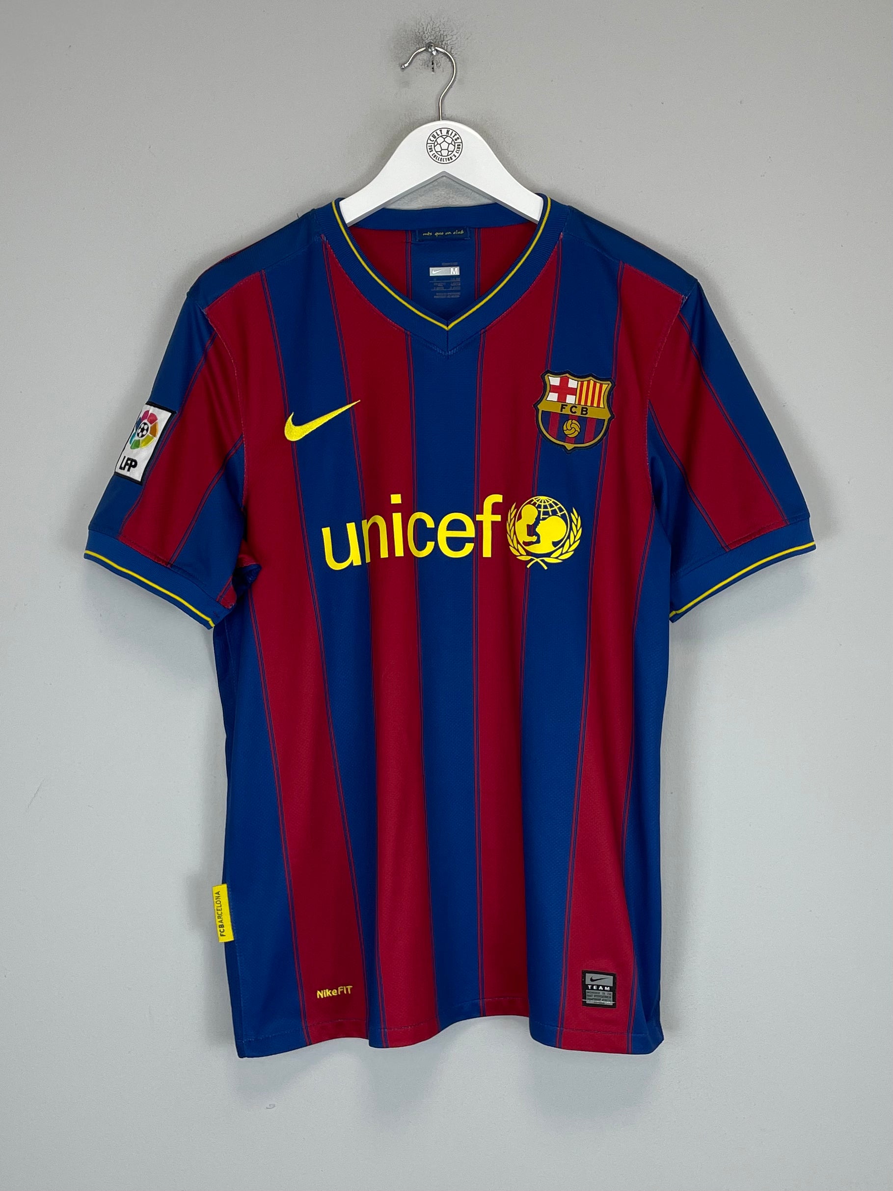Shop 2009/10 BARCELONA HENRY #14 HOME SHIRT (M) NIKE, classic football shirts, vintage football shirts & retro soccer jerseys at Cult Kits