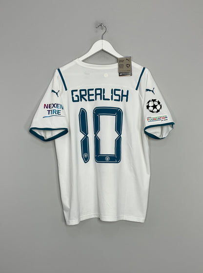 Image of the Manchester City Grealish shirt from the 2021/22 season