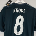 Shop 2018/19 REAL MADRID KROOS #8 *BNWT* AWAY SHIRT (M) ADIDAS, classic football shirts, vintage football shirts & retro soccer jerseys at Cult Kits