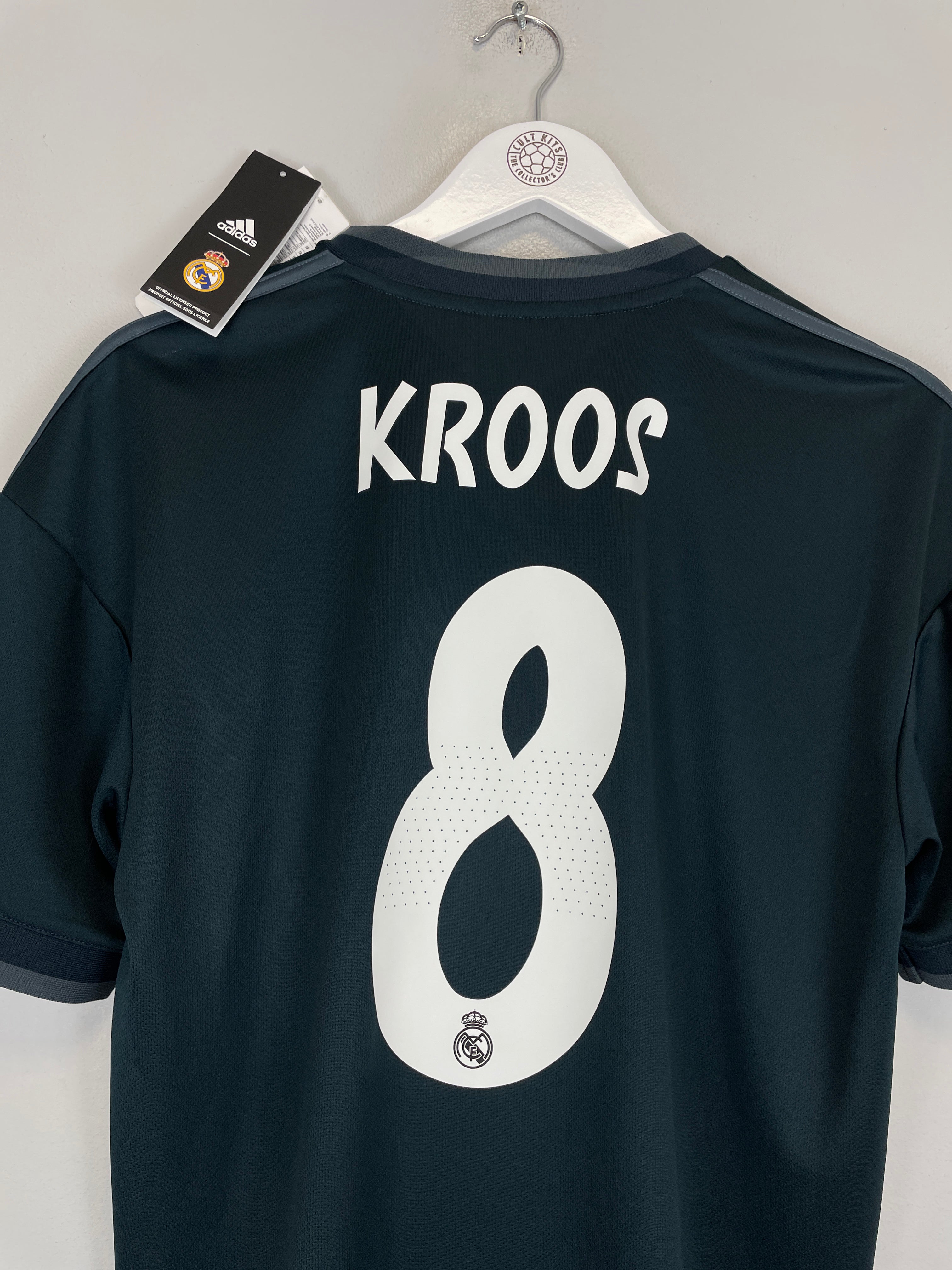 Shop 2018/19 REAL MADRID KROOS #8 *BNWT* AWAY SHIRT (M) ADIDAS, classic football shirts, vintage football shirts & retro soccer jerseys at Cult Kits