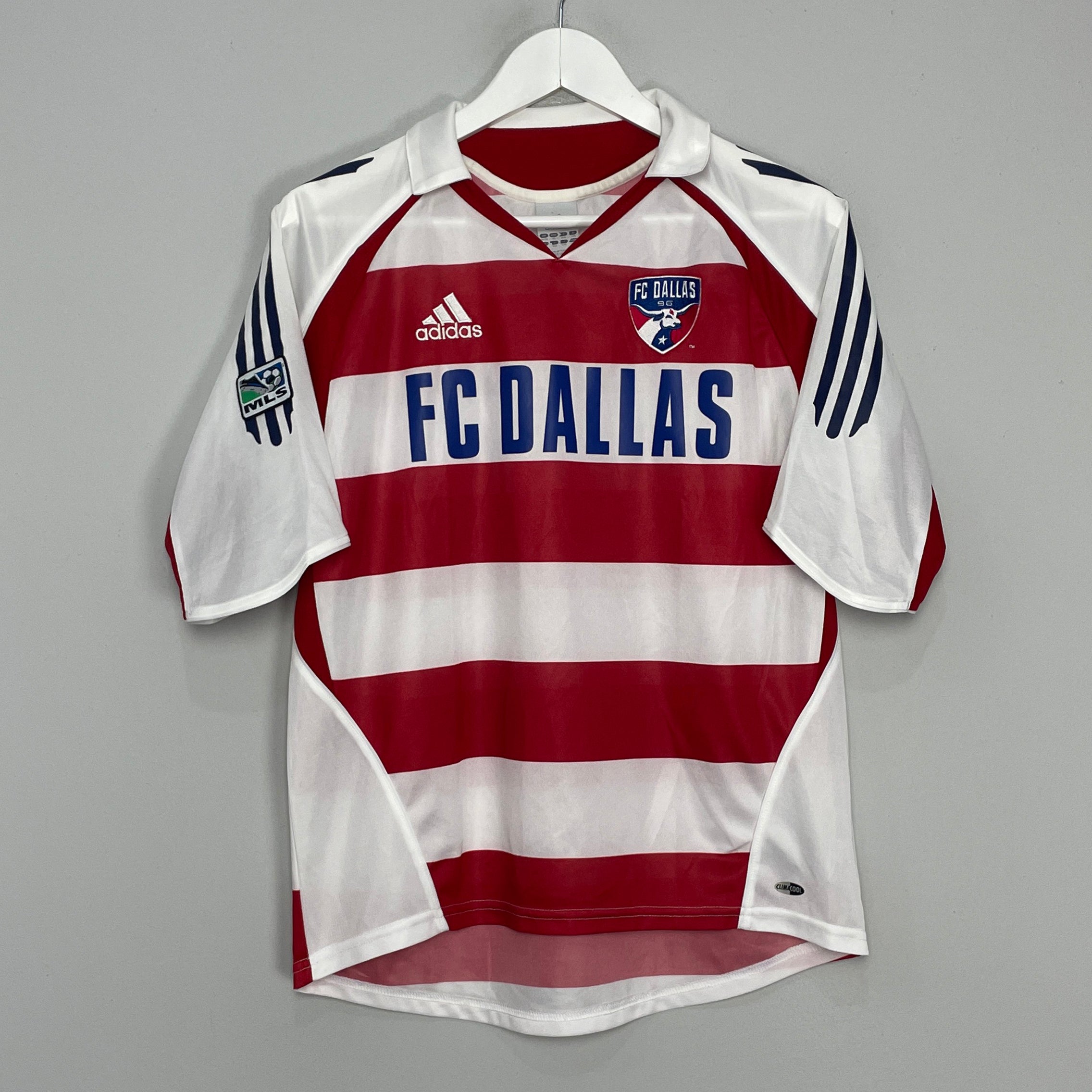Shop 2005 FC DALLAS HOME SHIRT (XL.KIDS) ADIDAS, classic football shirts, vintage football shirts & retro soccer jerseys at Cult Kits