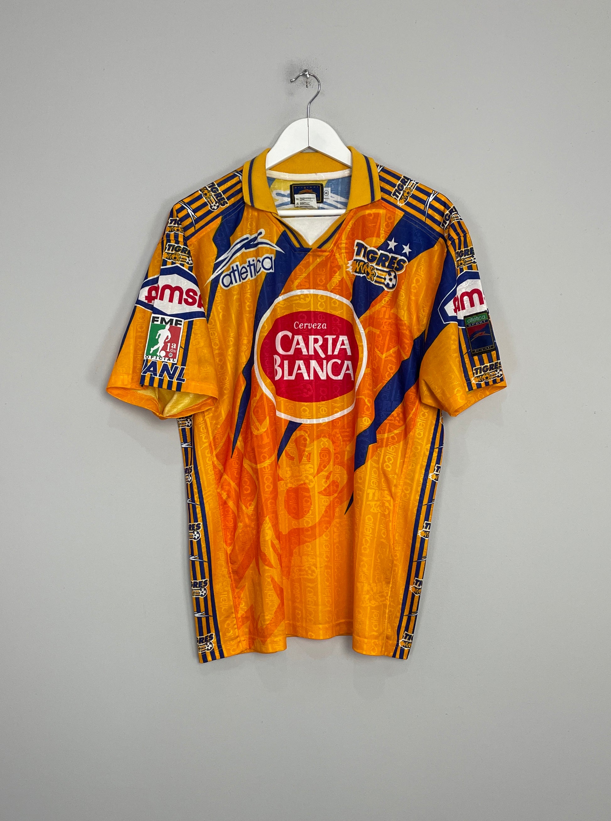Image of the Tigres shirt from the 1997/99 season