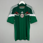 Shop 2014/15 MEXICO HOME SHIRT (L) ADIDAS, classic football shirts, vintage football shirts & retro soccer jerseys at Cult Kits
