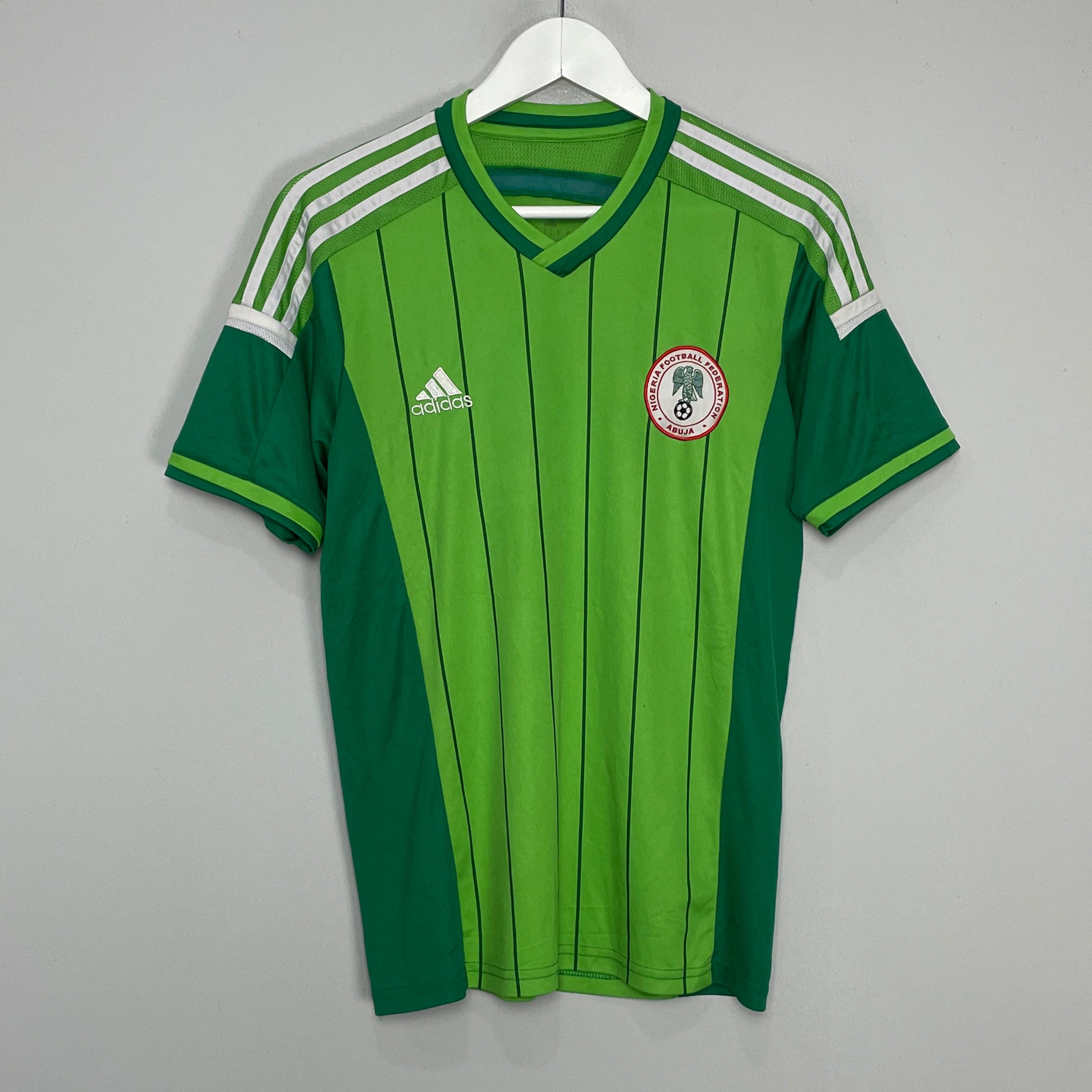 Shop 2014/15 NIGERIA HOME SHIRT (S) ADIDAS, classic football shirts, vintage football shirts & retro soccer jerseys at Cult Kits