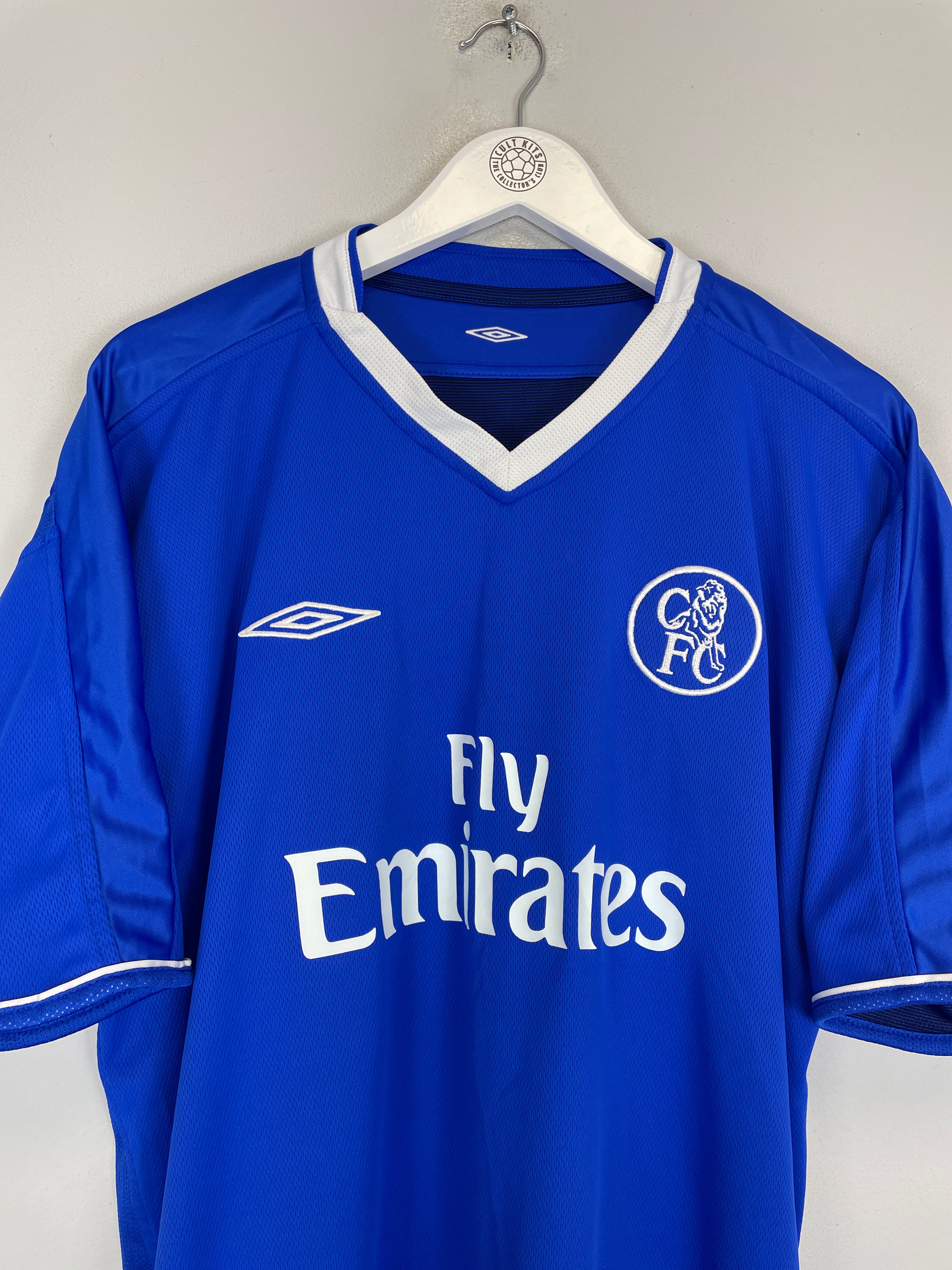 Shop 2003/05 CHELSEA TERRY #26 HOME SHIRT (XL) UMBRO, classic football shirts, vintage football shirts & retro soccer jerseys at Cult Kits