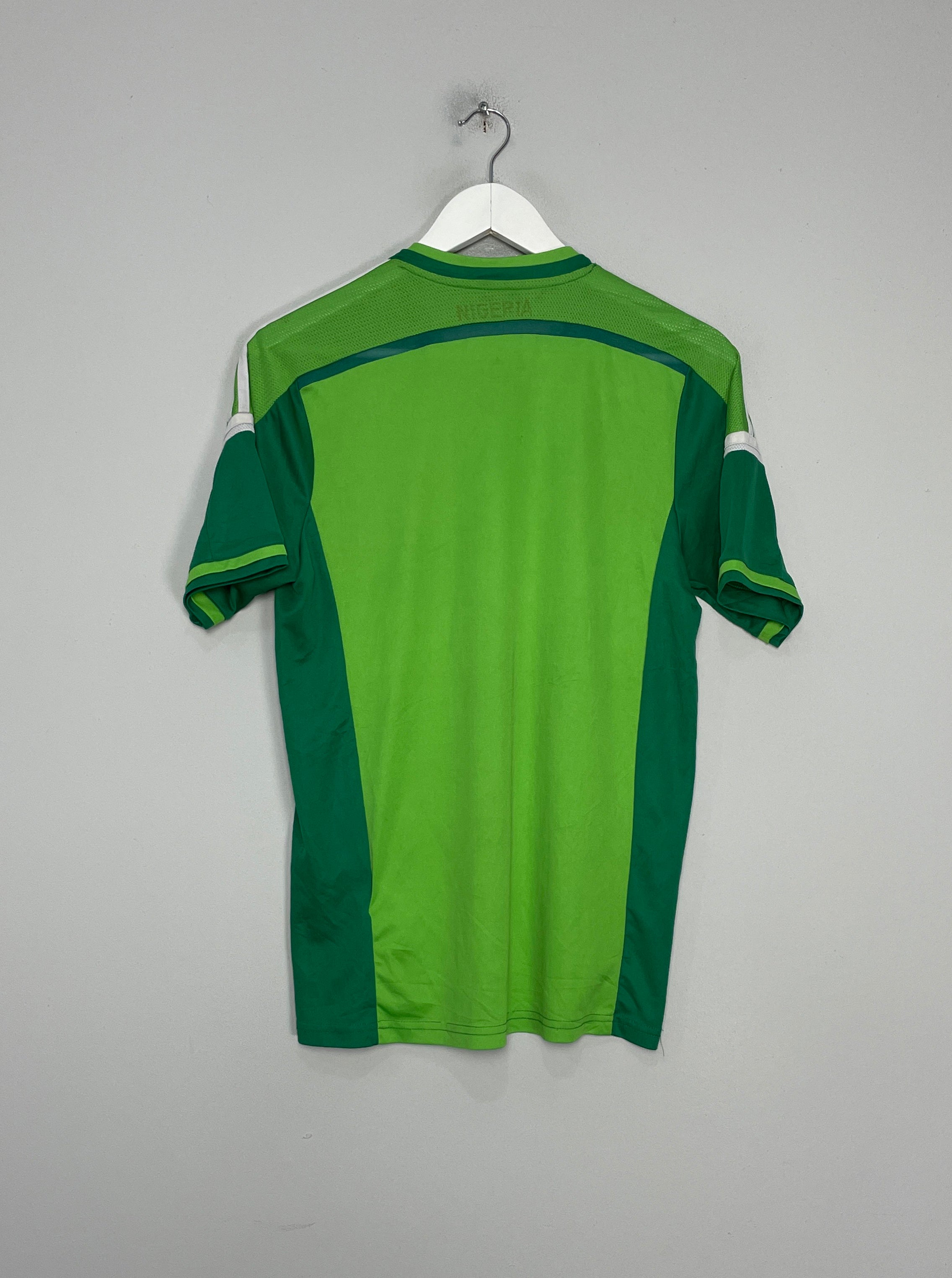 Shop 2014/15 NIGERIA HOME SHIRT (S) ADIDAS, classic football shirts, vintage football shirts & retro soccer jerseys at Cult Kits