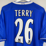 Shop 2003/05 CHELSEA TERRY #26 HOME SHIRT (XL) UMBRO, classic football shirts, vintage football shirts & retro soccer jerseys at Cult Kits