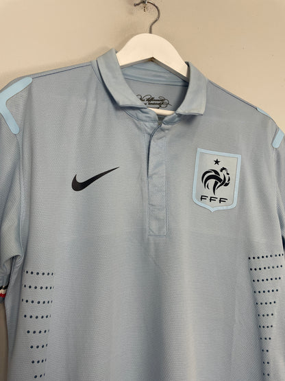 2013/14 FRANCE *PLAYER ISSUE* AWAY SHIRT (M) NIKE