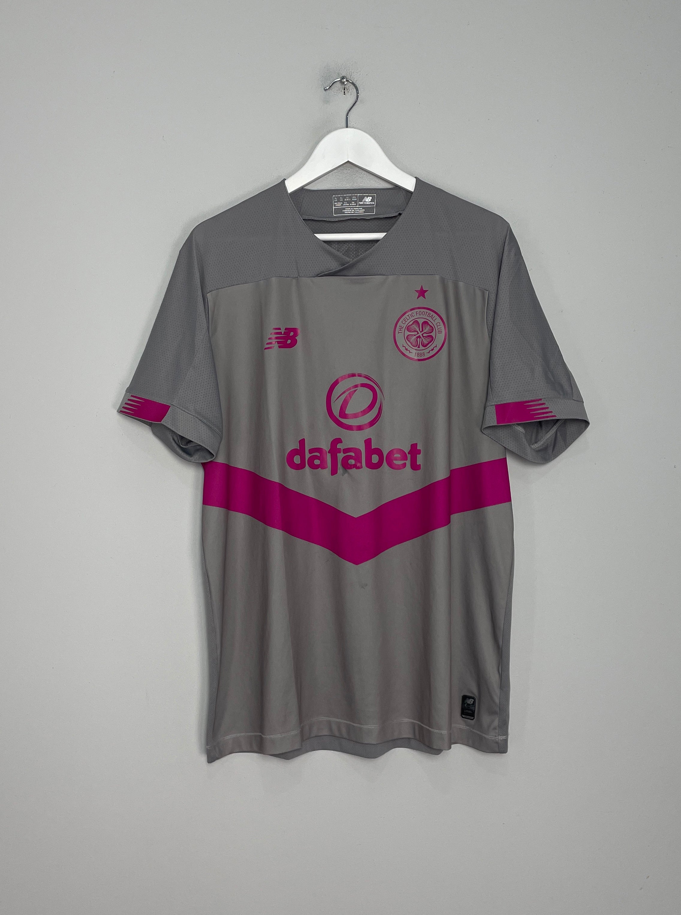 Shop 2019/20 CELTIC THIRD SHIRT (XL) NEW BALANCE, classic football shirts, vintage football shirts & retro soccer jerseys at Cult Kits