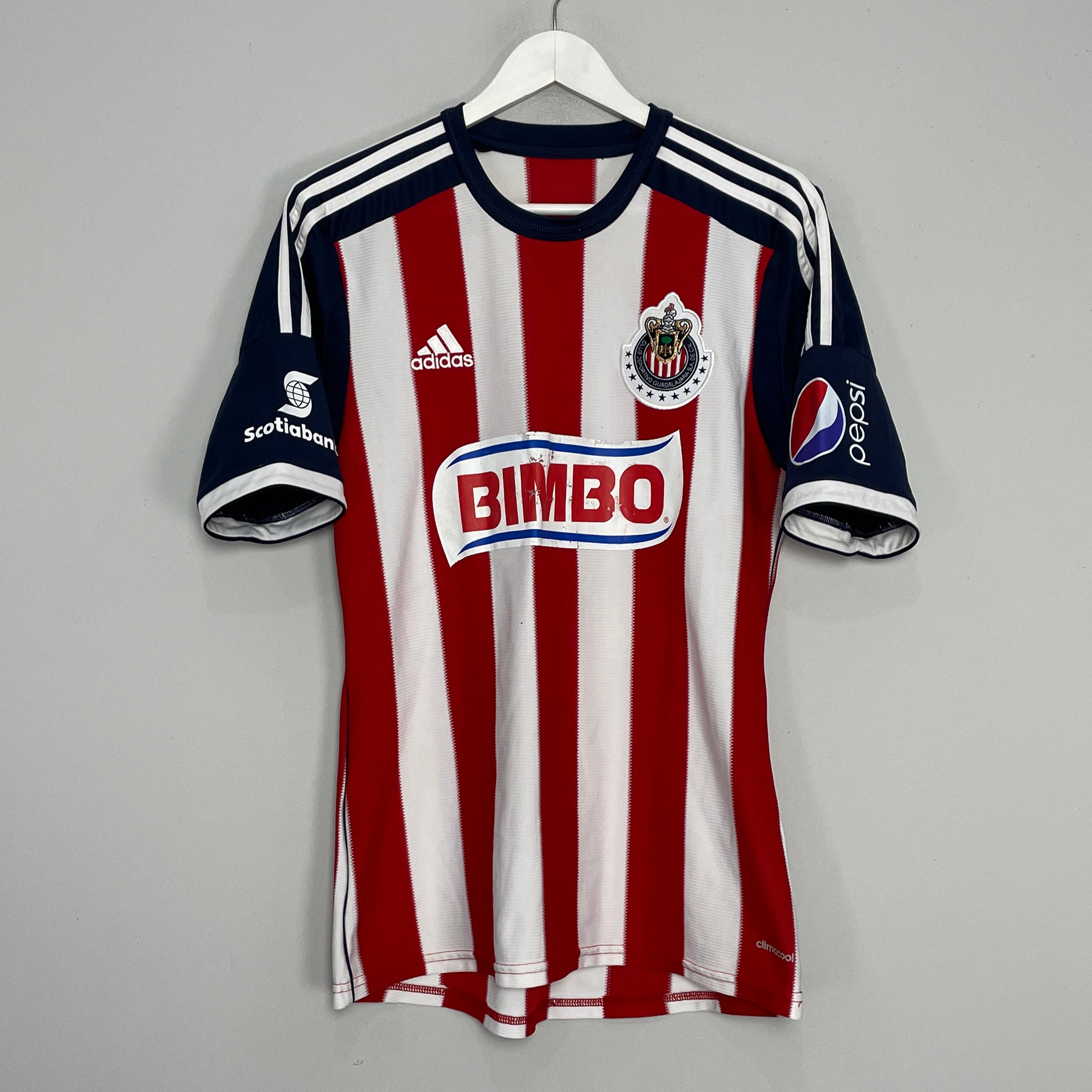 Shop 2013/14 CHIVAS GUADALAJARA HOME SHIRT (M) ADIDAS, classic football shirts, vintage football shirts & retro soccer jerseys at Cult Kits