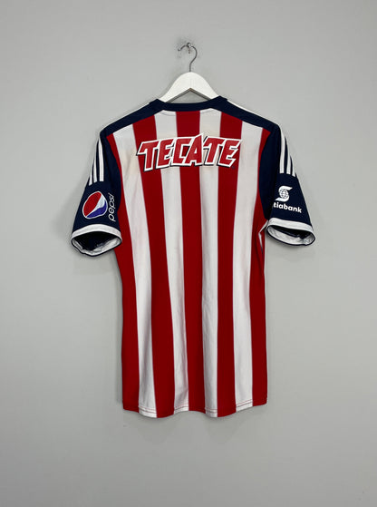2013/14 CHIVAS GUADALAJARA HOME SHIRT (M) ADIDAS
