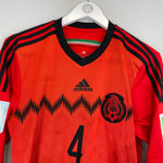 Shop 2014/15 MEXICO R.MARQUEZ #4 L/S AWAY SHIRT (S) ADIDAS, classic football shirts, vintage football shirts & retro soccer jerseys at Cult Kits