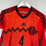 Shop 2014/15 MEXICO R.MARQUEZ #4 L/S AWAY SHIRT (S) ADIDAS, classic football shirts, vintage football shirts & retro soccer jerseys at Cult Kits