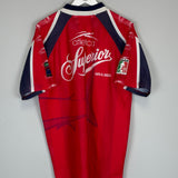 Shop 1998/99 TIBURONES VERACRUZ HOME SHIRT (L) ATLETICA, classic football shirts, vintage football shirts & retro soccer jerseys at Cult Kits