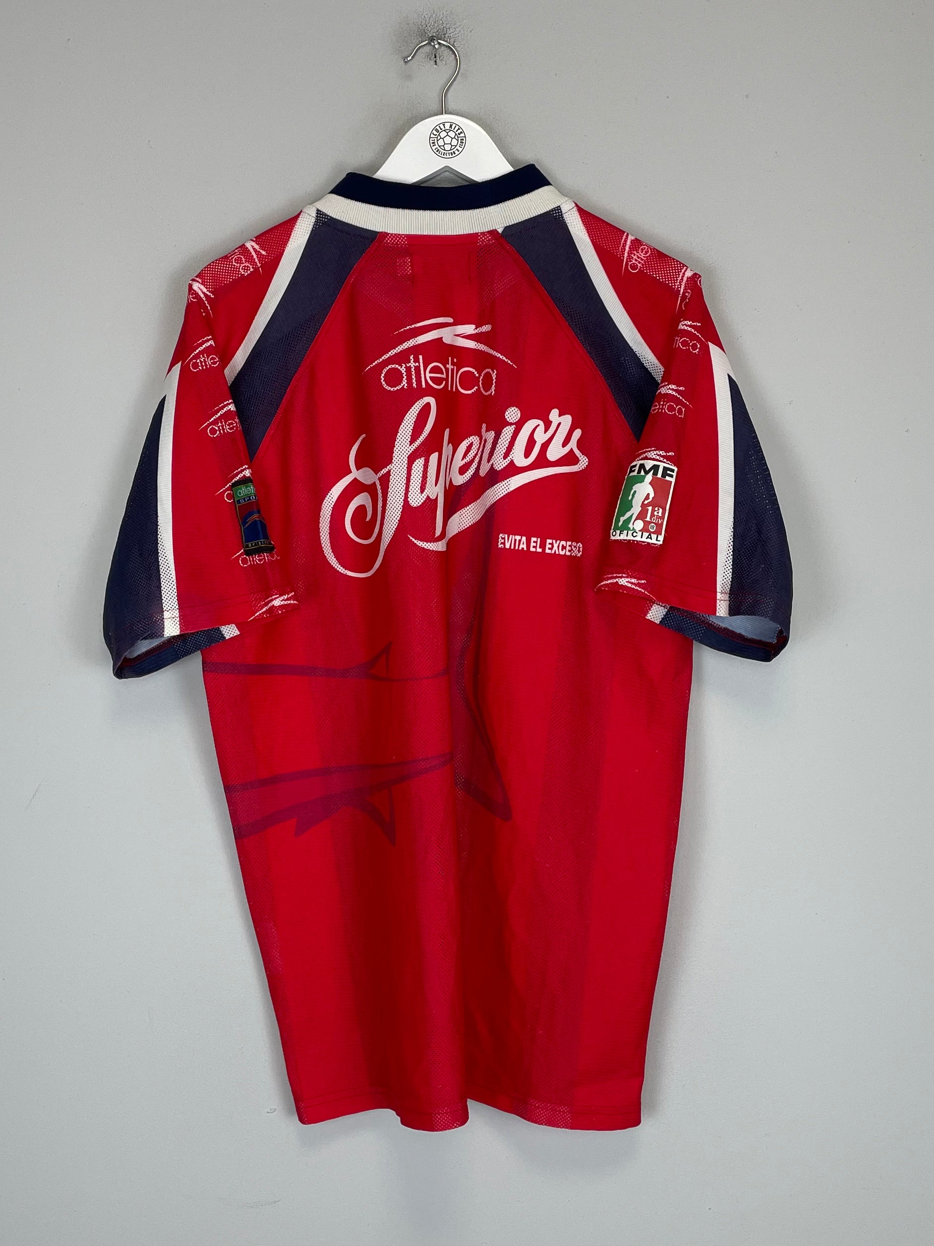 Shop 1998/99 TIBURONES VERACRUZ HOME SHIRT (L) ATLETICA, classic football shirts, vintage football shirts & retro soccer jerseys at Cult Kits