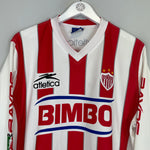 Shop 2001/02 NECAXA HOME SHIRT (M) ATLETICA, classic football shirts, vintage football shirts & retro soccer jerseys at Cult Kits