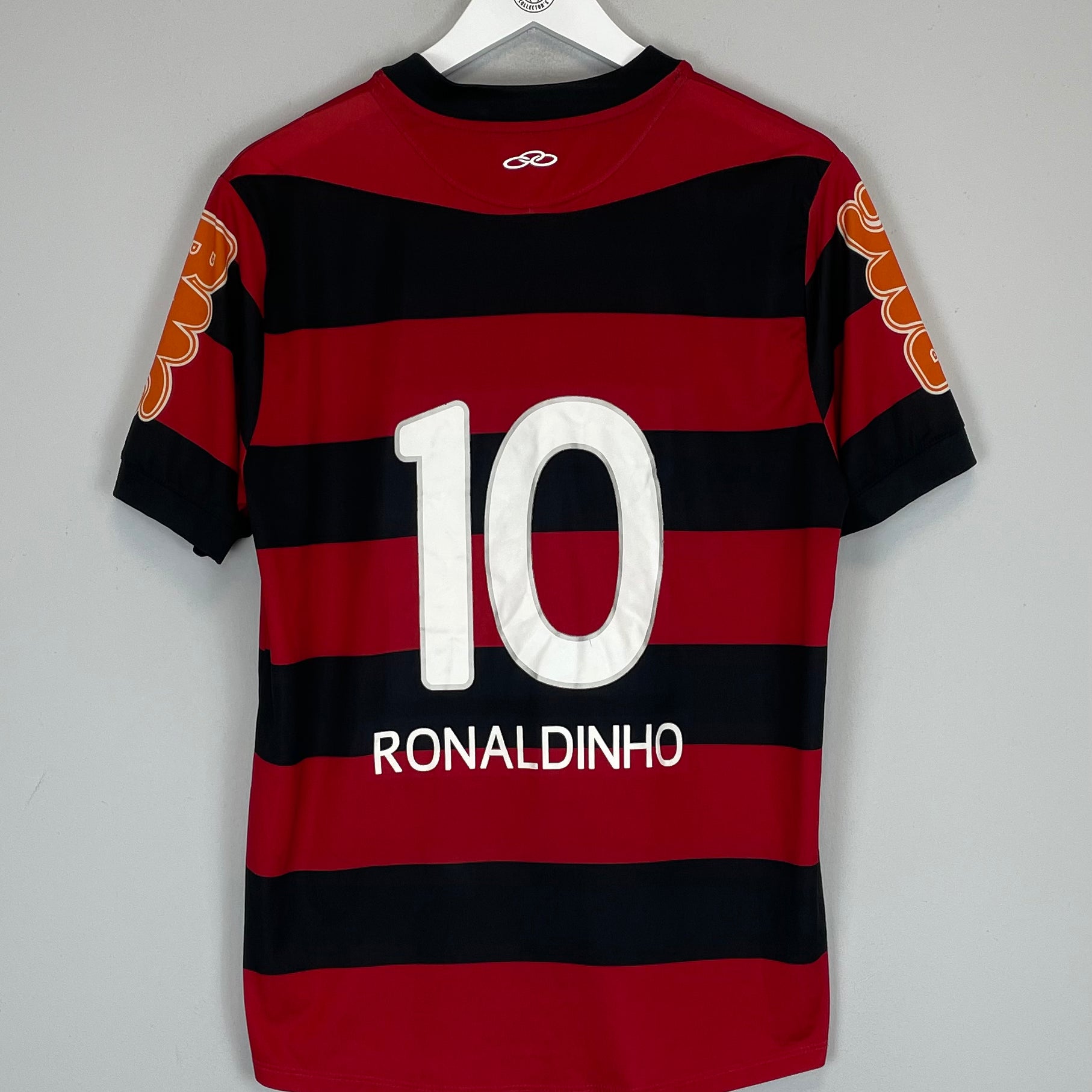 Shop 2011/12 FLAMENGO RONALDINHO #10 HOME SHIRT (M) OLYMPIKUS, classic football shirts, vintage football shirts & retro soccer jerseys at Cult Kits