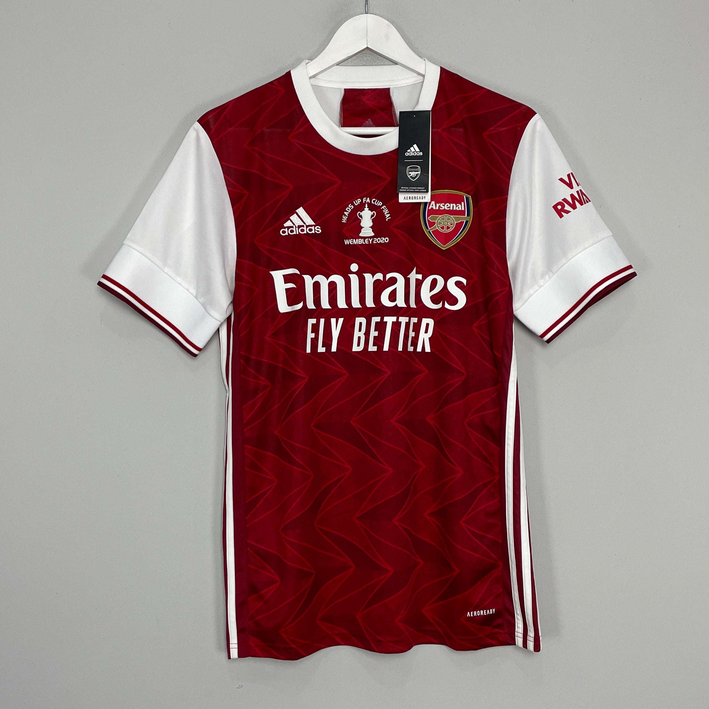 Shop 2020/21 ARSENAL ALWAYS #14 FOREVER *BNWT* FA CUP HOME SHIRT (M) ADIDAS, classic football shirts, vintage football shirts & retro soccer jerseys at Cult Kits