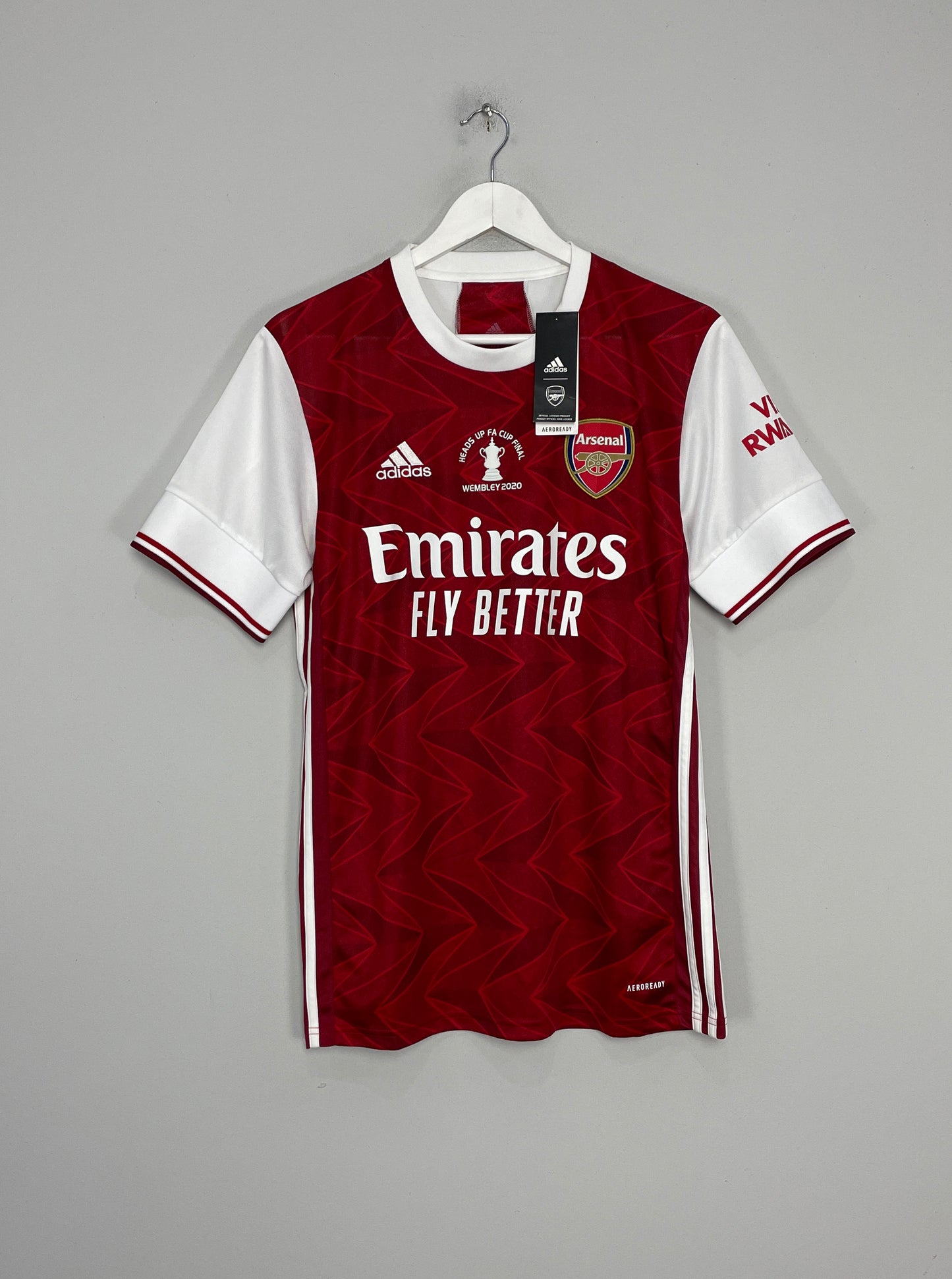 2020/21 ARSENAL ALWAYS #14 FOREVER *BNWT* HOME SHIRT (M) ADIDAS