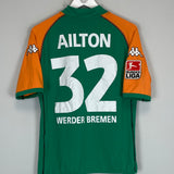2003/04 WERDER BREMEN AILTON #32 HOME SHIRT (L) KAPPA