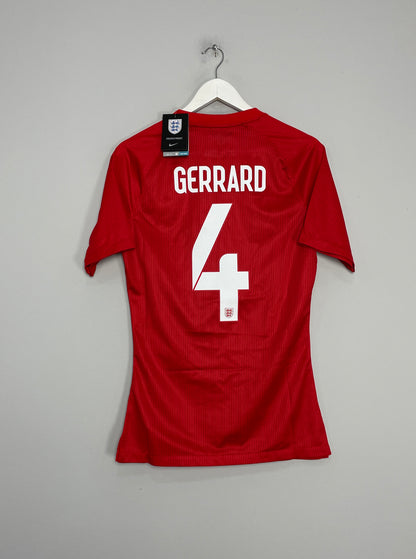 2014/15 ENGLAND GERRARD #4 *BNWT* PLAYER ISSUE AWAY SHIRT (S) NIKE