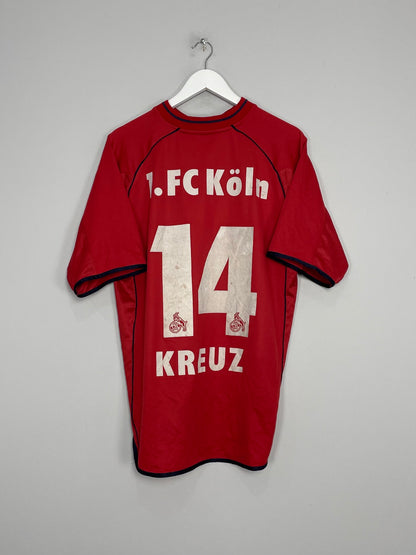 Image of the FC Cologne Kreuz shirt from the 2001/02 season