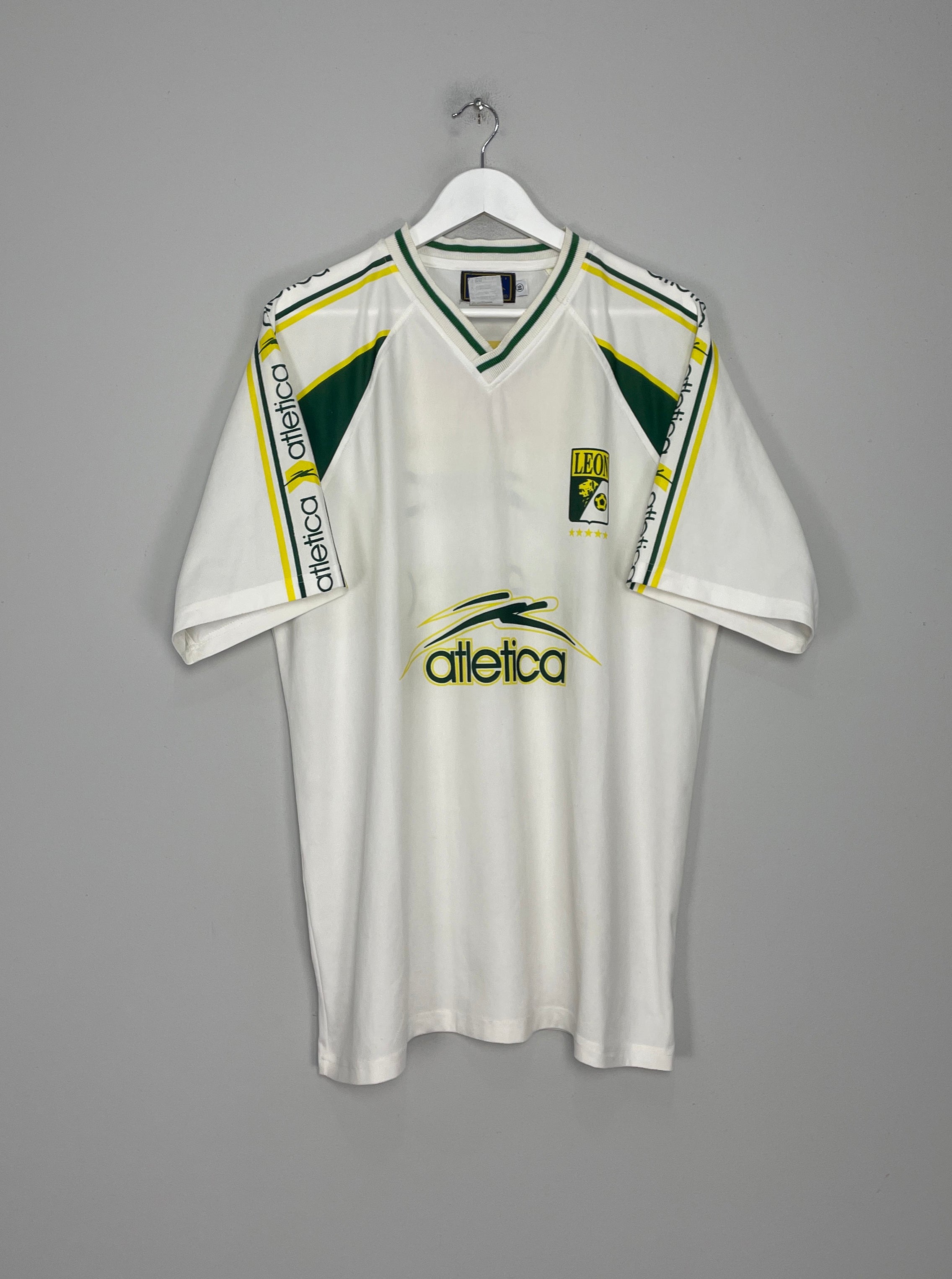 Shop 1997/98 LEON FC TRAINING SHIRT (XL) ATLETICA, classic football shirts, vintage football shirts & retro soccer jerseys at Cult Kits