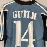 Shop 2001/02 REAL MADRID GUTI #14 THIRD SHIRT (M) ADIDAS, classic football shirts, vintage football shirts & retro soccer jerseys at Cult Kits