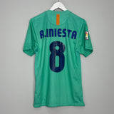 Shop 2010/11 BARCELONA A.INIESTA #8 AWAY SHIRT (S) NIKE, classic football shirts, vintage football shirts & retro soccer jerseys at Cult Kits