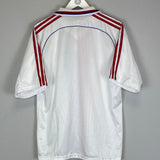 Shop 1998/99 LYON *SIGNED* HOME SHIRT (M) ADIDAS, classic football shirts, vintage football shirts & retro soccer jerseys at Cult Kits